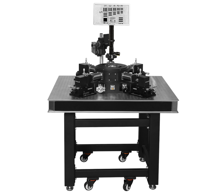 Room temperature vacuum probe station