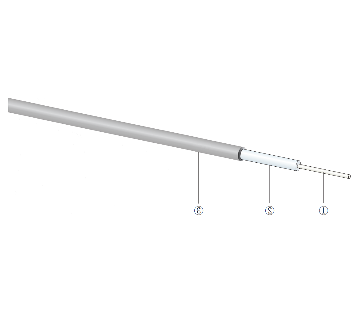 Semi-rigid cable